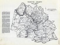 Fayette County - Falls, Kanawha, Mountain Cove, Nuttall, Fayetteville, Sewell Mountion, Quinnimont, West Virginia State Atlas 1933
